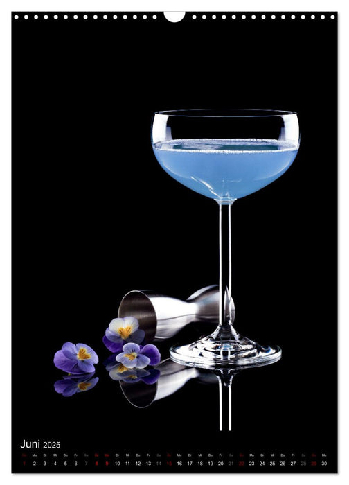 Cocktails und Longdrinks (CALVENDO Wandkalender 2025)
