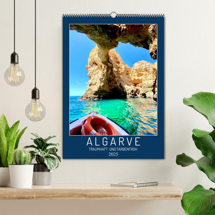 Algarve Traumhaft & farbenfroh (CALVENDO Wandkalender 2025)