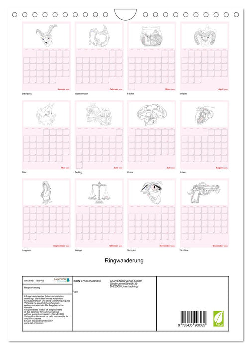 Ringwanderung (CALVENDO Wandkalender 2025)