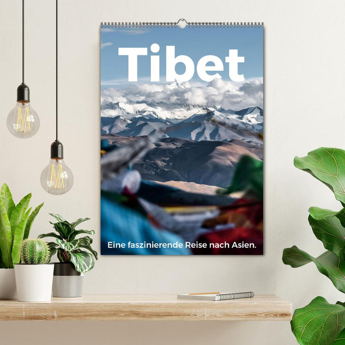 Tibet - Eine faszinierende Reise nach Asien. (CALVENDO Wandkalender 2025)