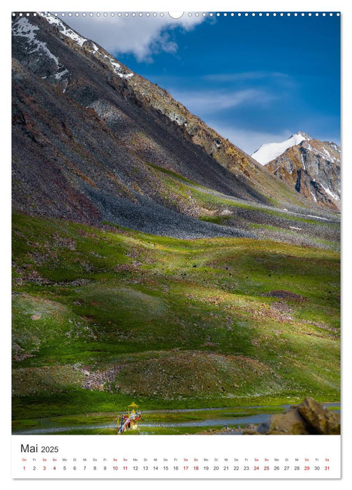 Tibet - Eine faszinierende Reise nach Asien. (CALVENDO Wandkalender 2025)