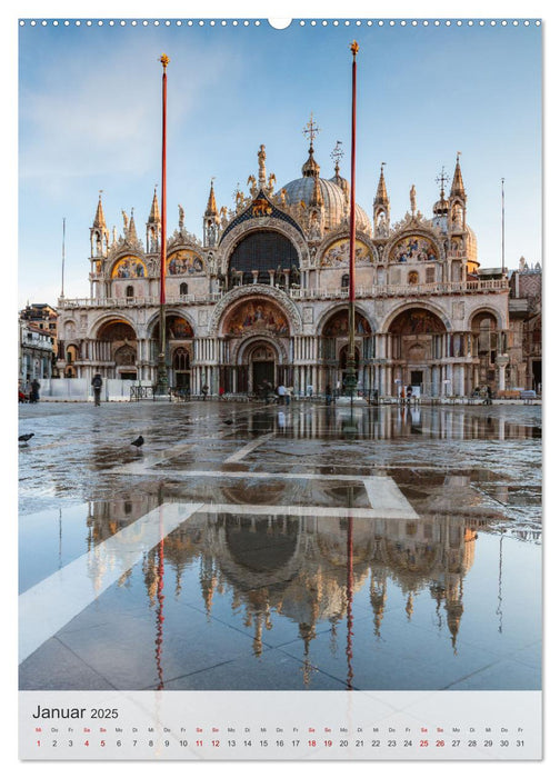 Venezia - La Serenissima repubblica (CALVENDO Premium Wandkalender 2025)