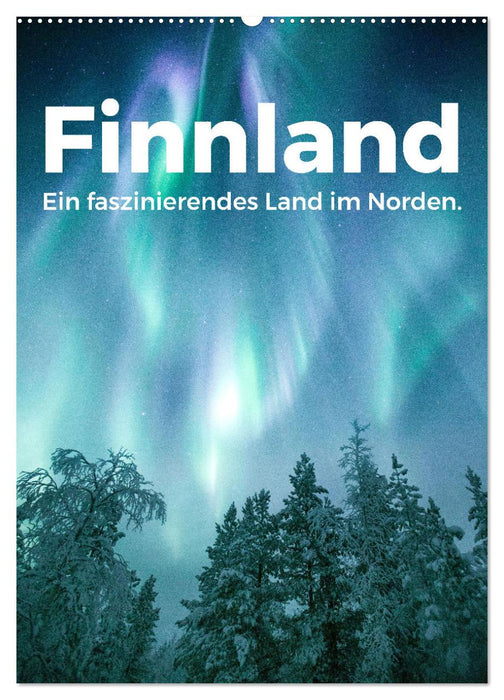 Finnland - Ein faszinierendes Land im Norden. (CALVENDO Wandkalender 2025)