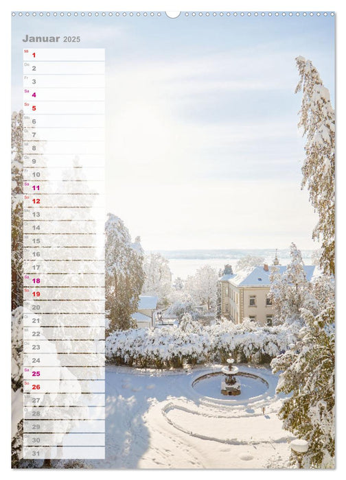 Von Überlingen zur Basilika Birnau nach Hödingen (CALVENDO Premium Wandkalender 2025)