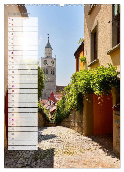 Von Überlingen zur Basilika Birnau nach Hödingen (CALVENDO Premium Wandkalender 2025)