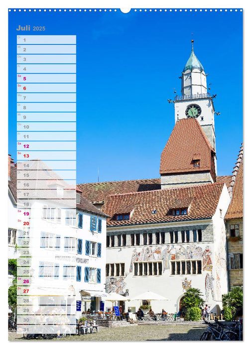 Von Überlingen zur Basilika Birnau nach Hödingen (CALVENDO Premium Wandkalender 2025)