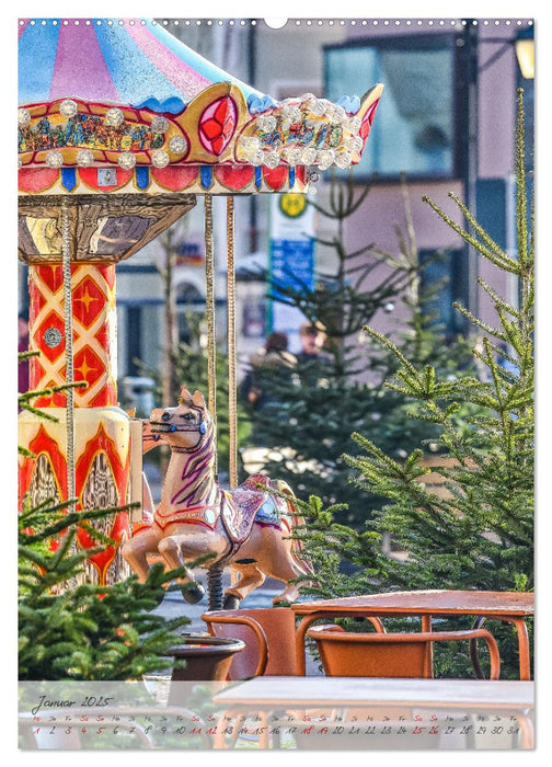 Grüße aus der Herzogstadt Erding (CALVENDO Wandkalender 2025)