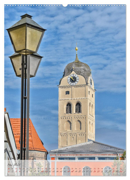 Grüße aus der Herzogstadt Erding (CALVENDO Wandkalender 2025)