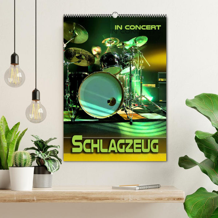 Schlagzeug in Concert (CALVENDO Wandkalender 2025)