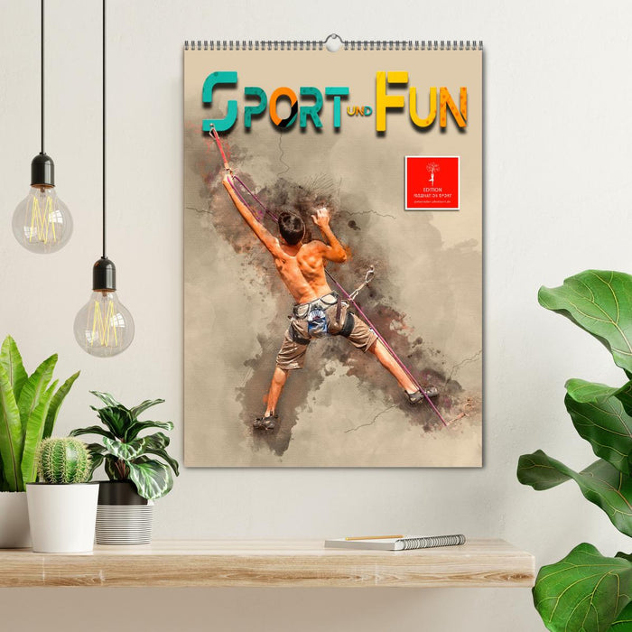 Sport und Fun (CALVENDO Wandkalender 2025)