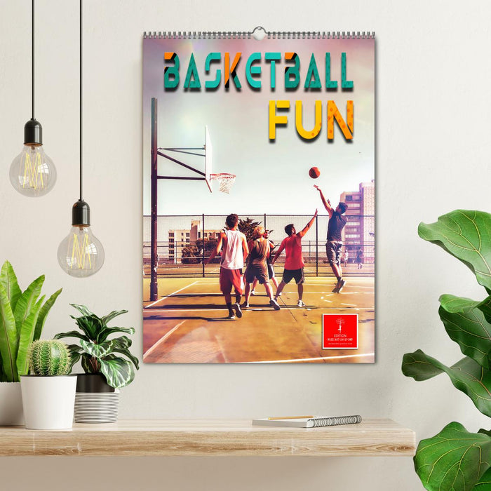 Basketball Fun (CALVENDO Wandkalender 2025)