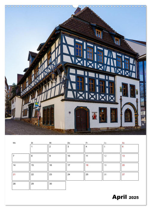 Historisches Eisenach (CALVENDO Premium Wandkalender 2025)