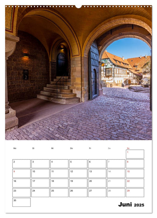 Die Thüringer Wartburg (CALVENDO Premium Wandkalender 2025)