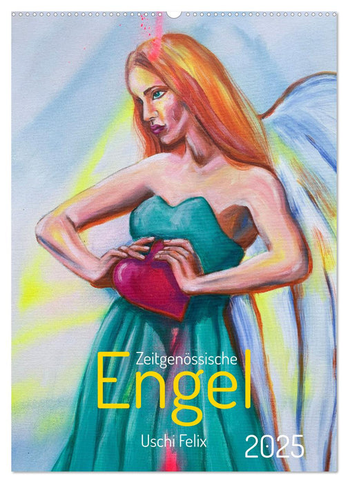 Zeitgenössische Engel (CALVENDO Wandkalender 2025)