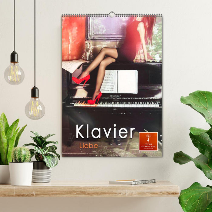 Klavier Liebe (CALVENDO Wandkalender 2025)