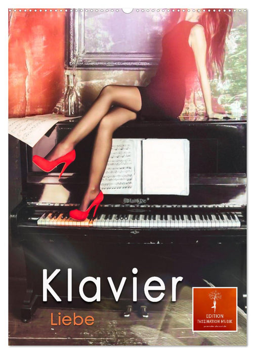 Klavier Liebe (CALVENDO Wandkalender 2025)