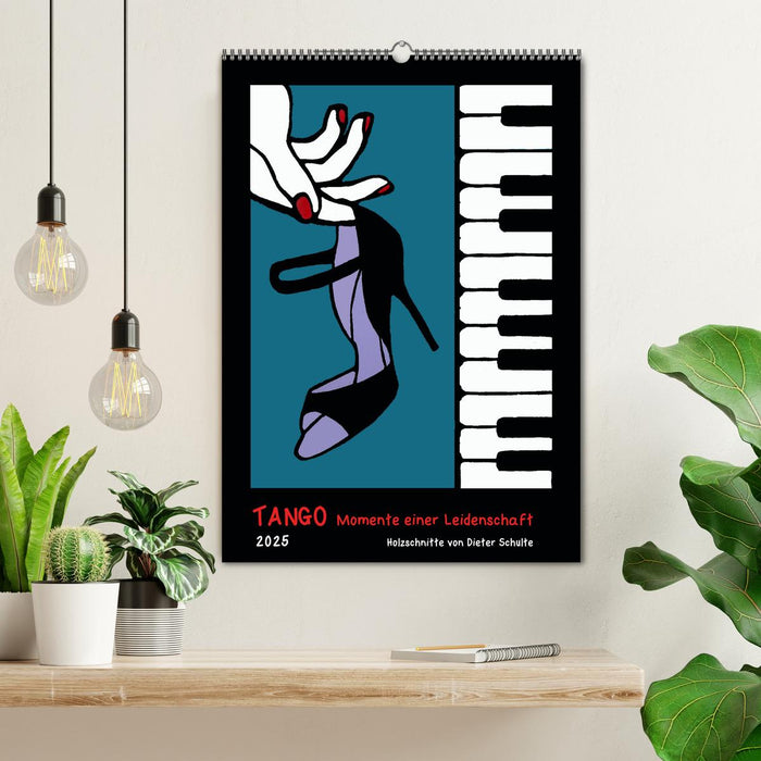 Tango - Momente einer Leidenschaft (CALVENDO Wandkalender 2025)