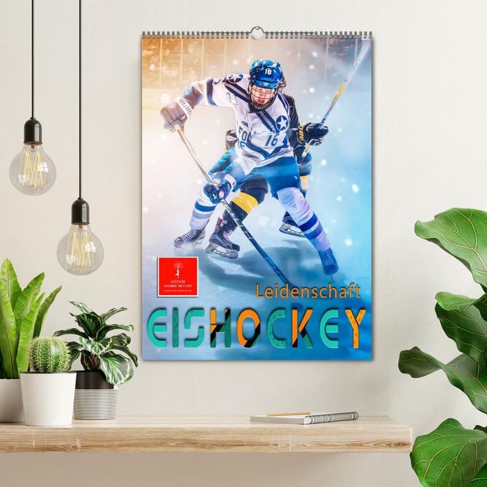 Eishockey Leidenschaft (CALVENDO Wandkalender 2025)