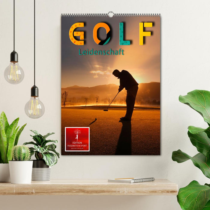 Golf Leidenschaft (CALVENDO Wandkalender 2025)