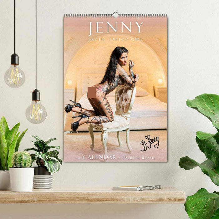 Jenny - Erotic Tattoo Girl (CALVENDO Wandkalender 2025)