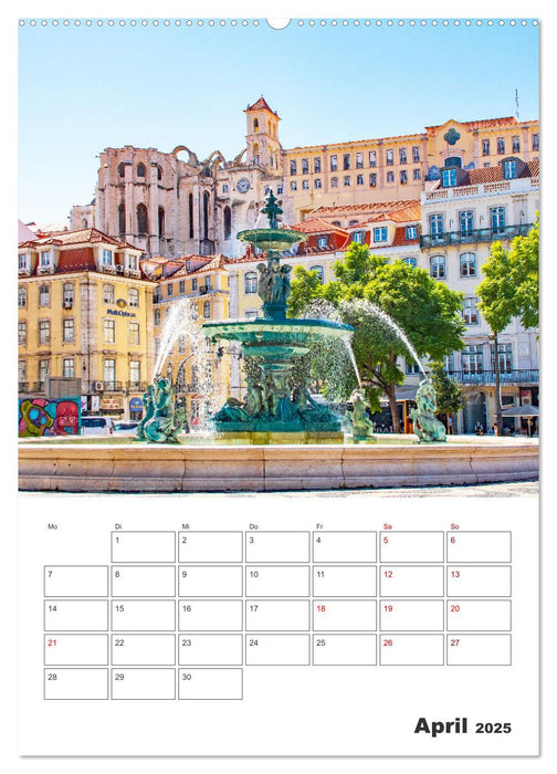 Lissabon - ein Traumreiseziel (CALVENDO Wandkalender 2025)
