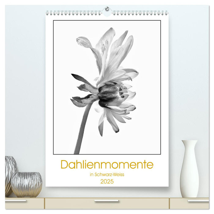 Dahlienmomente (CALVENDO Premium Wandkalender 2025)