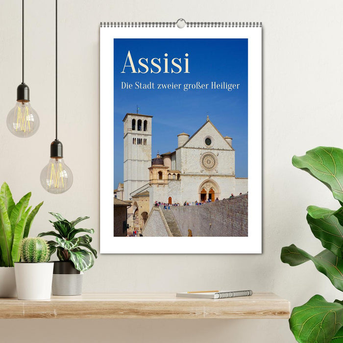 Assisi - Die Stadt zweier großer Heiliger (CALVENDO Wandkalender 2025)