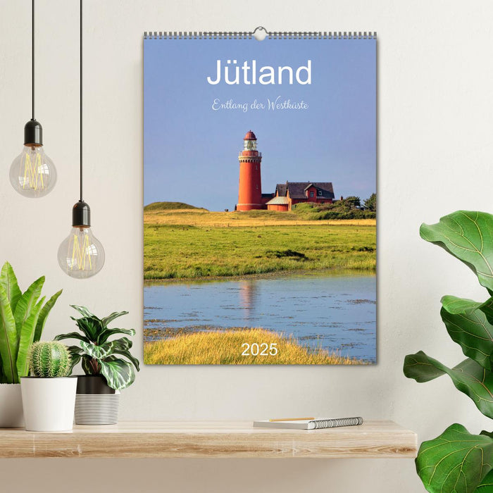 Jütland. Entlang der Westküste (CALVENDO Wandkalender 2025)