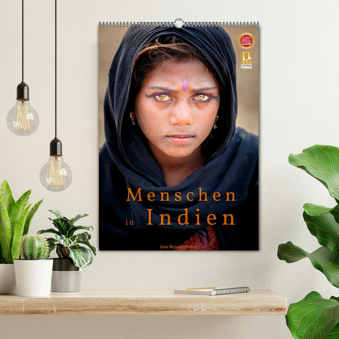 Menschen in Indien (CALVENDO Wandkalender 2025)