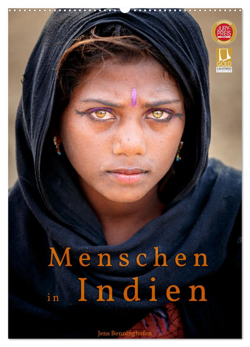 Menschen in Indien (CALVENDO Wandkalender 2025)