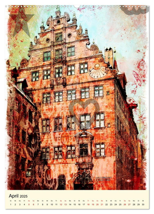 Nürnberg Großstadt mit dörflicher Atmosphäre (CALVENDO Premium Wandkalender 2025)