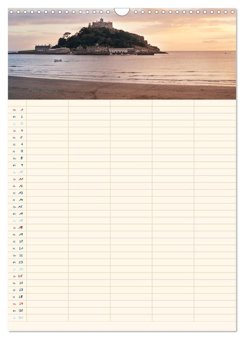 Mit Blick auf's Meer (CALVENDO Wandkalender 2025)