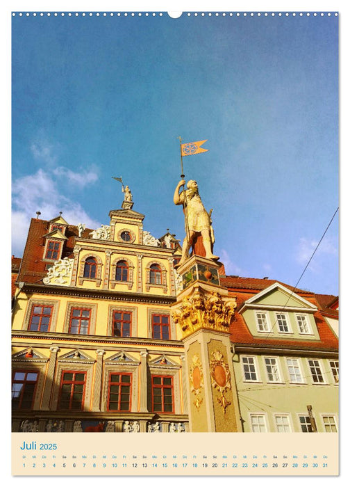 Erfurt und Eisenach - Traumhaft Schön (CALVENDO Premium Wandkalender 2025)