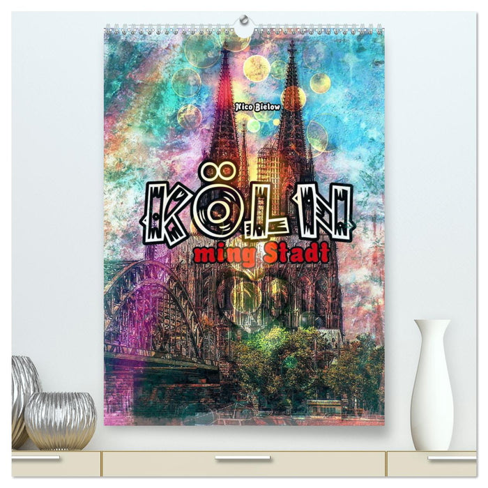 Köln ming Stadt (CALVENDO Premium Wandkalender 2025)