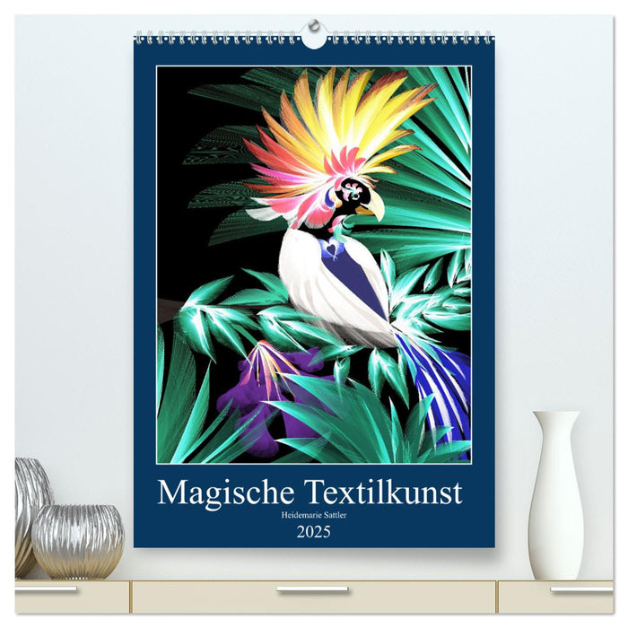 Magische Textilkunst (CALVENDO Premium Wandkalender 2025)