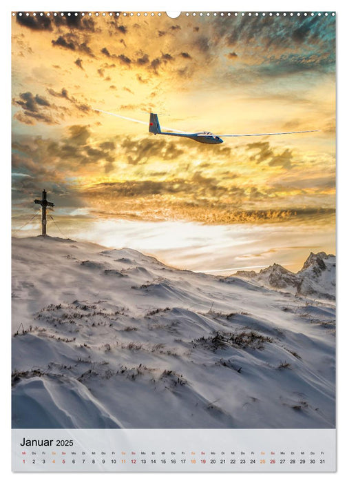 Segelfliegen - einfach Spaß (CALVENDO Premium Wandkalender 2025)
