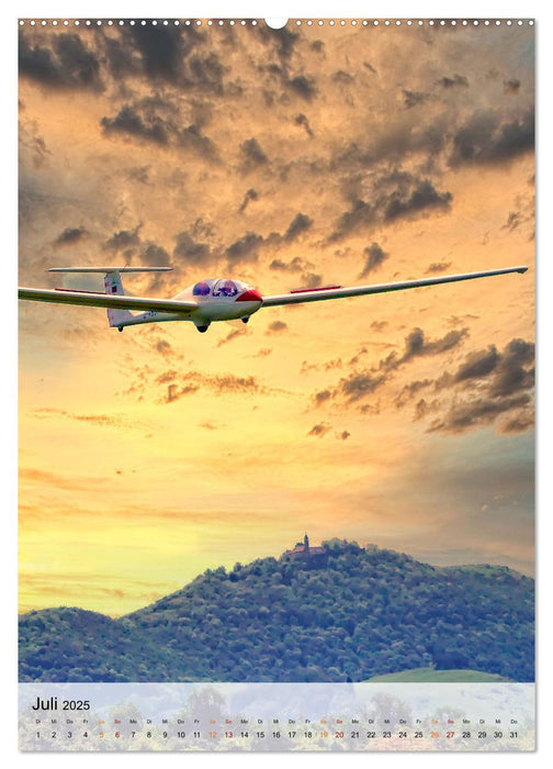 Segelfliegen - einfach Spaß (CALVENDO Premium Wandkalender 2025)