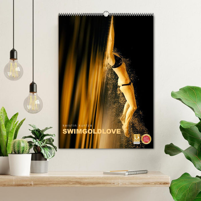 SWIMGOLDLOVE (CALVENDO Wandkalender 2025)