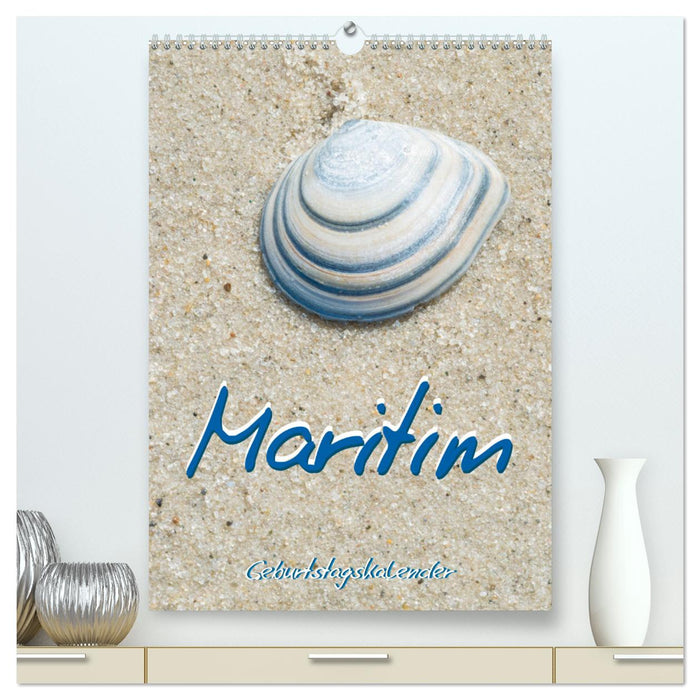 Maritim - Geburtstagskalender (CALVENDO Premium Wandkalender 2025)