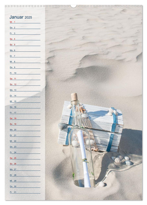 Maritim - Geburtstagskalender (CALVENDO Premium Wandkalender 2025)