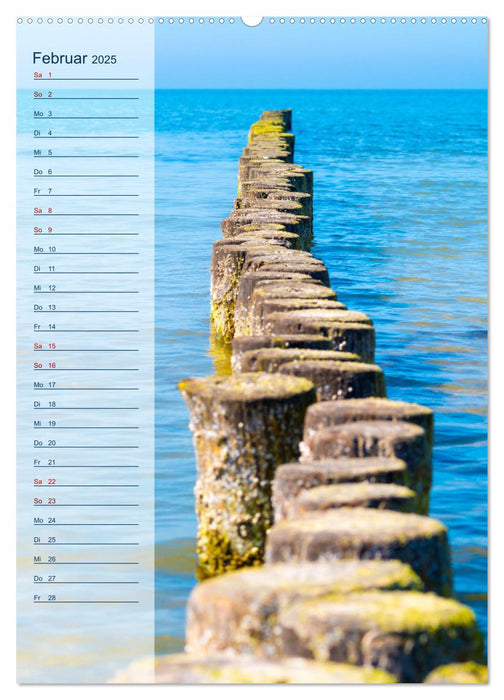 Maritim - Geburtstagskalender (CALVENDO Premium Wandkalender 2025)