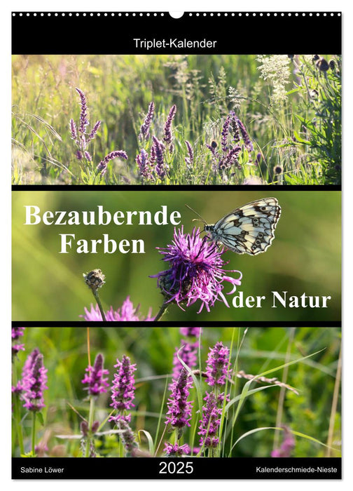 Bezaubernde Farben der Natur (CALVENDO Wandkalender 2025)