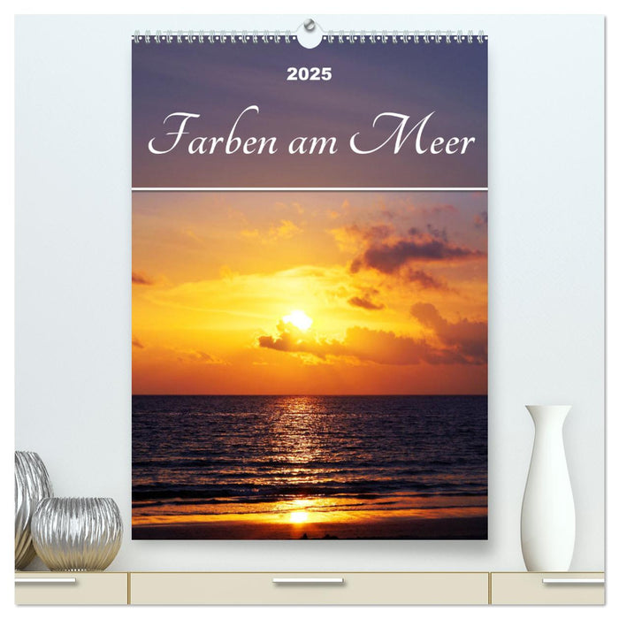 Farben am Meer (CALVENDO Premium Wandkalender 2025)