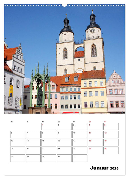 Östliches Sachsen-Anhalt (CALVENDO Wandkalender 2025)