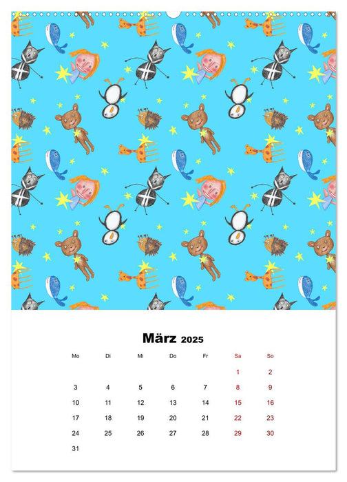 MUSTERMACKE (CALVENDO Premium Wandkalender 2025)