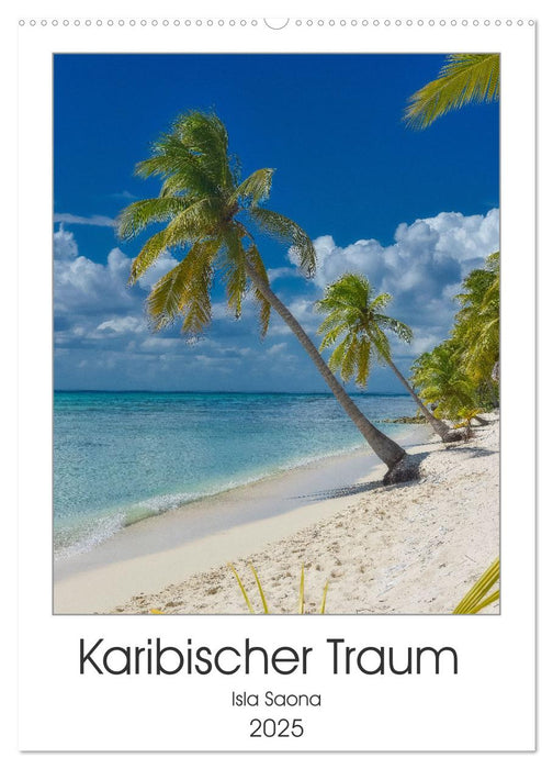 Karibischer Traum Isla Saona (CALVENDO Wandkalender 2025)