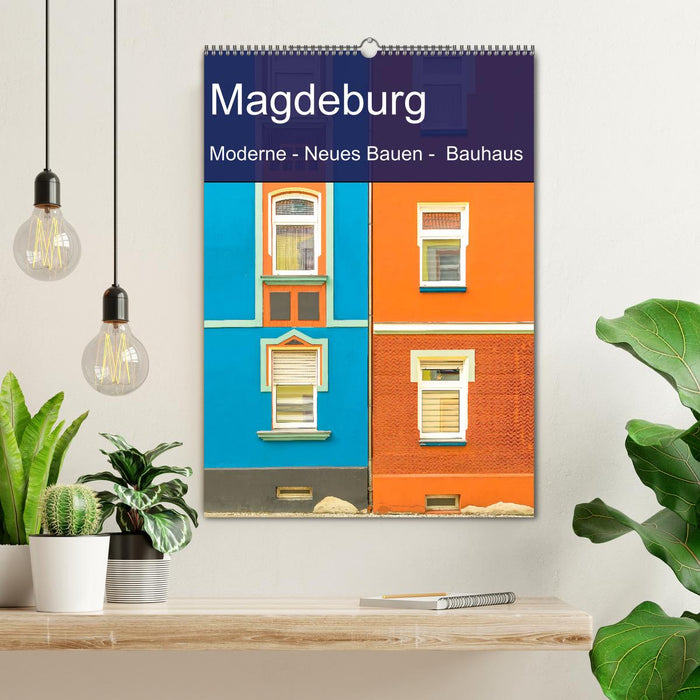 Magdeburg - Moderne - Neues Bauen - Bauhaus (CALVENDO Wandkalender 2025)