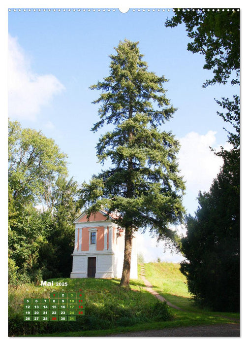 Wörlitzer Park und Luisium - Eine romantische Reise (CALVENDO Wandkalender 2025)