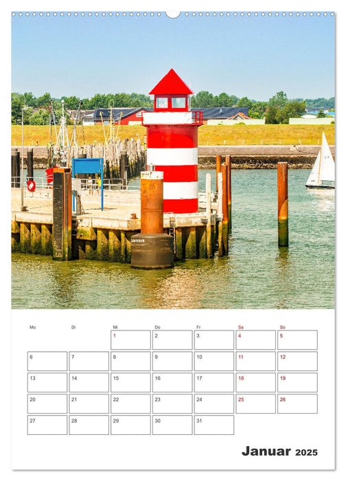 Insel Föhr - Urlaubsplaner (CALVENDO Wandkalender 2025)