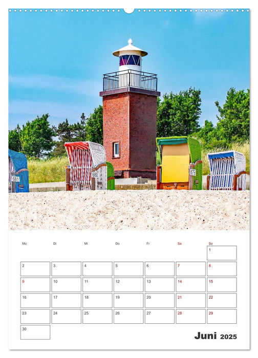 Insel Föhr - Urlaubsplaner (CALVENDO Wandkalender 2025)